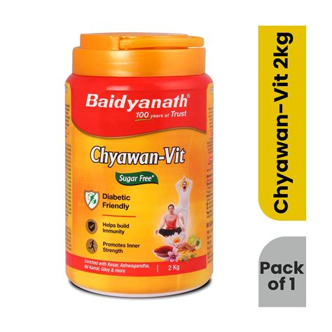 Baidyanath Sugar Free Chyawan-Vit | Boost Immunity Naturally with No ...
