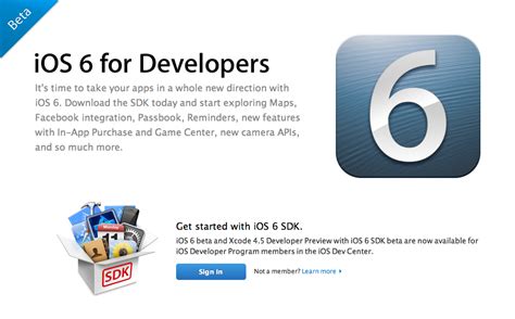 Image result for iOS 6 Developer Apps
