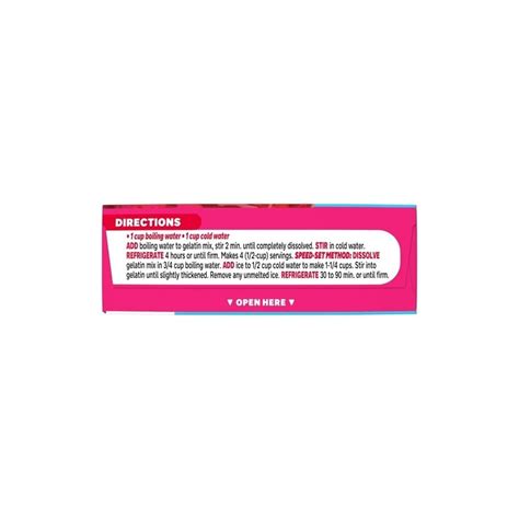 Jell-O Sugar Free Raspberry Gelatin Dessert (4 Pack) India | Ubuy