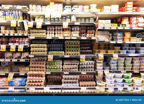 Eggs and dairy products editorial stock image. Image of food - 45877524