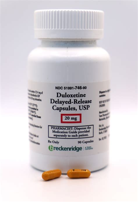 Duloxetine Delayed-release Capsules – Breckenridge