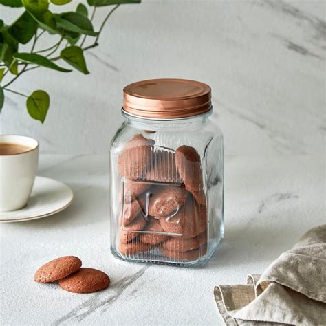 Buy Corsica Essentials Glass Storage Jar - 1.1L from Corsica by Home ...