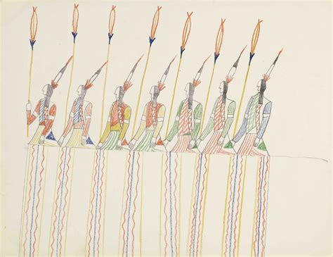 David Nolan Gallery | Native American Ledger Drawings — krause co.