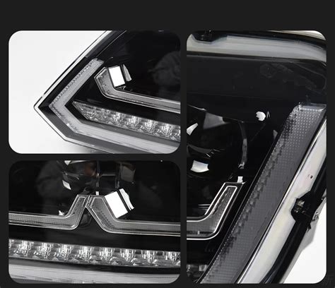 Car Styling Head lamp light for VW Amarok Headlights 2010-2020 LED ...