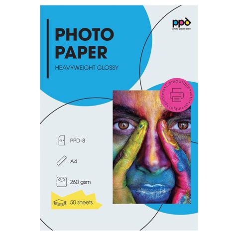 Photo Paper Direct Ppd Inkjet Gloss Photo Paper Super Heavyweight A4 ...