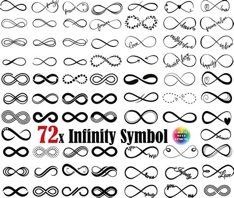 72x Infinity Symbol SVG, Infinity Sign, Infinity Svg, Infinity Png ...