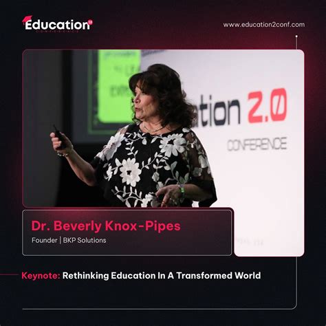 Dr. Beverly Knox-Pipes on LinkedIn: #education2conf