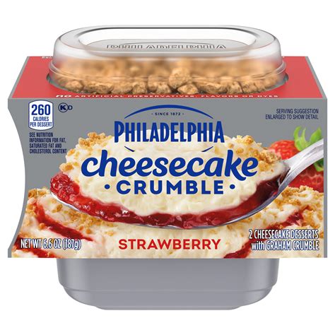 Cheesecake Crumble Strawberry Cheesecake Desserts | Philadelphia ...