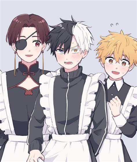 sakura haruka, hayato suou, and nirei akihiko (wind breaker) drawn by ...
