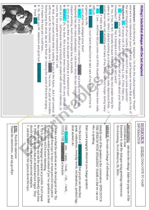Interview Worksheet for Creative Writing 的图像结果