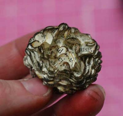 Image result for Book Paper Flower Tutorial