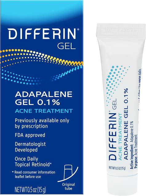 Amazon.com: Differin Skin Care Set, Differin Gel 3 Step Regimen, Acne Treatment, Sunscreen SPF ...