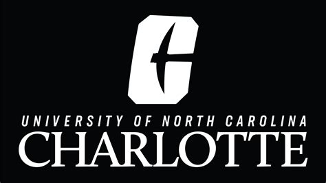 UNC Charlotte Primary Logo White - PNG - University Communications
