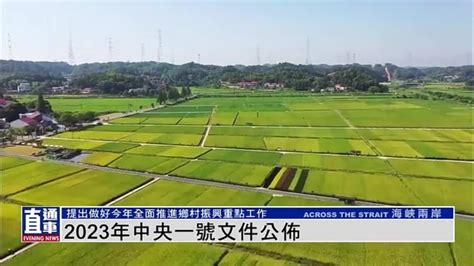 2022年中央一号文件提出推动乡村振兴取得新进展_凤凰网视频_凤凰网