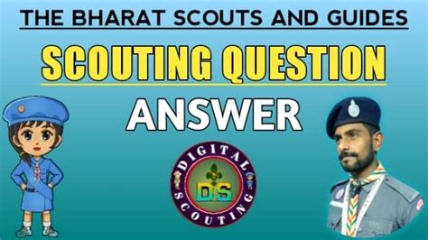 Scouting Question Answer In English || Scout Guide Quota & President ...