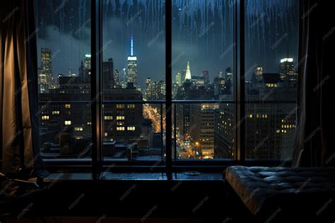 Buildings Night Window View 的图像结果