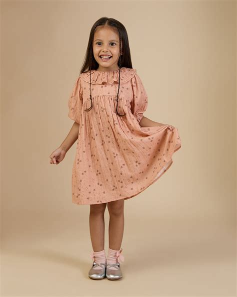 Suzie Dress- Acorn Dusty Pink – Early Sunday