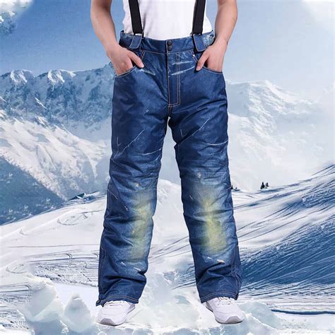 Awdenio Mens Snow Pants Waterproof Snow Ski Pants Insulated Warm Winter ...