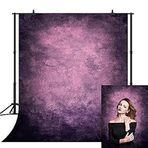 CapiSco 5X7FT Retro Abstract Purple Portrait Backdrop Photography ...