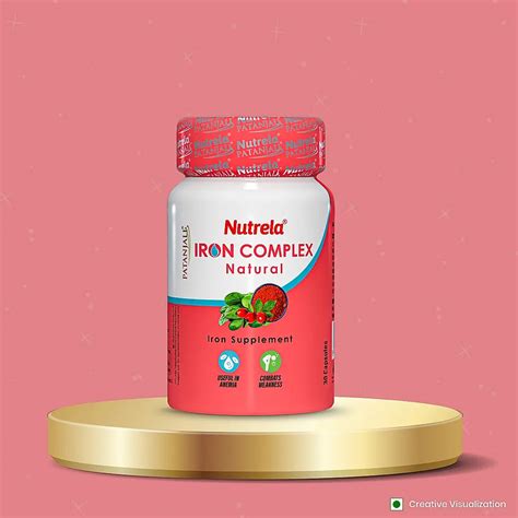 Buy Patanjali Nutrela Iron Complex Natural Capsules, Tablets at Nutrela ...