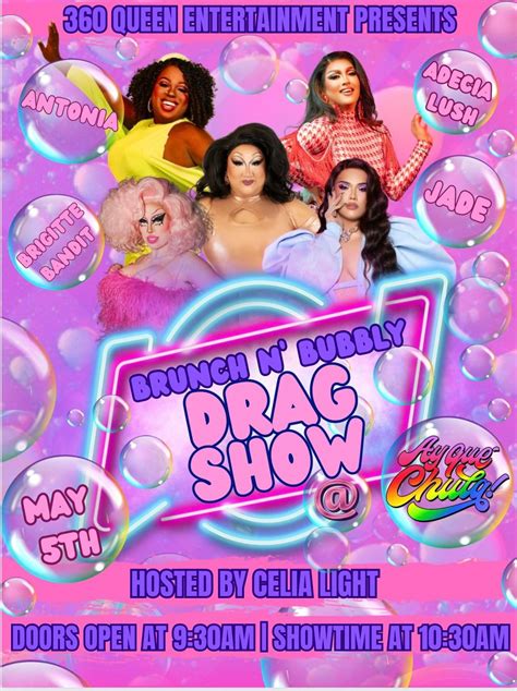 Brunch N’ Bubbly Drag Show, Ay Que Chula, San Antonio, 5 May 2024 ...