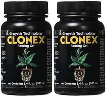 Clonex Rooting Gel, 2 Pack (100 ml each), 200 ml Total, 100g, Gel Type ...