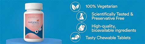 Nutranext® VVitamin B12 Plus itamin B12 Plus (1500 mcg) 60 Tablets ...