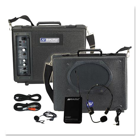 AMPLIVOX SW222 Audio Portable Buddy Wireless PA System : Amazon.in ...