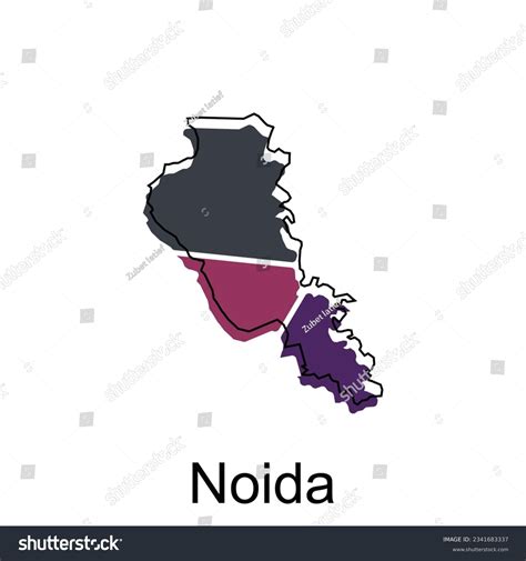 4 Noida City Map Images, Stock Photos & Vectors | Shutterstock