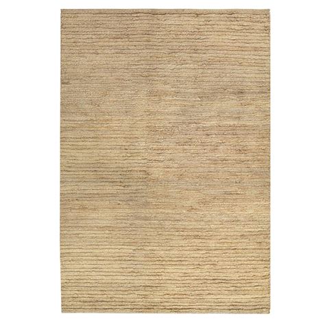 Hemp Handwoven Rug_Natural Ribbon – The Living Influence