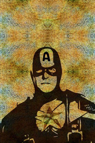 Art Emporio 'Captain America Illustration Art' Poster (Canvas Print, 45 ...