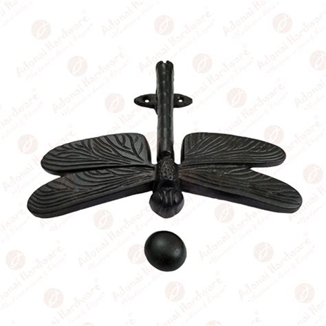 Quality "Dragon Fly" Iron Door Knocker - Adonai Hardware