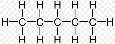 Lewis Structure Pentane Molecule Chemical Formula Structural Formula ...