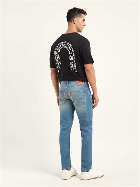 Men's 512 Blue Slim Tapered Fit Mid Rise Jeans – Levis India Store