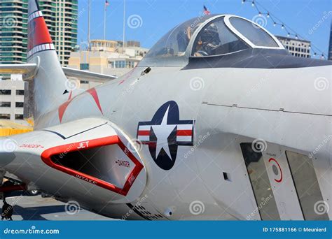 The Grumman F9F/F-9 Cougar editorial photo. Image of defense - 175881166