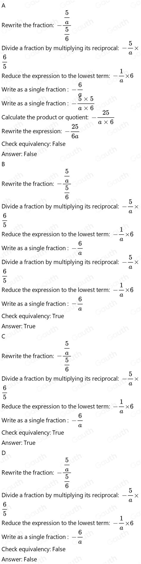 Solved: 3 Which of the following expressions is/are equivalent to the ...