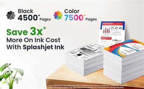Splashjet 003 Compatible Refill Ink for Epson Printers