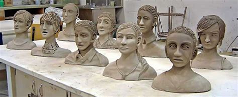 Image result for Bust Clay Tutorial