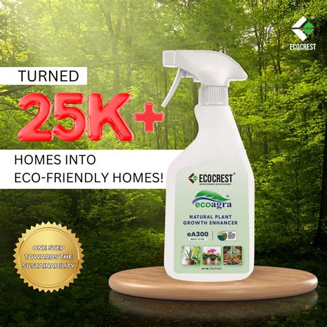 ECOAGRA PLANT GROWTH ENHANCER Chemical Free - Plant-based - Natural ...