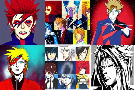 anime david bowie by studio trigger | Stable Diffusion | OpenArt