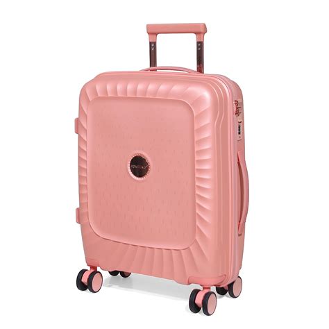 ROMEING Sicily 20 inch, Polypropylene Luggage, Hard Sided, (Pink 55 cms ...