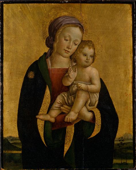 The Virgin and Child, painting by Antonio del Massaro da Viterbo ...
