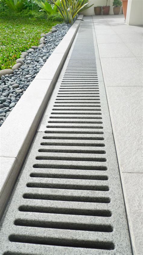 Private House | Trench Grates | Home landscaping, Backyard landscaping ...