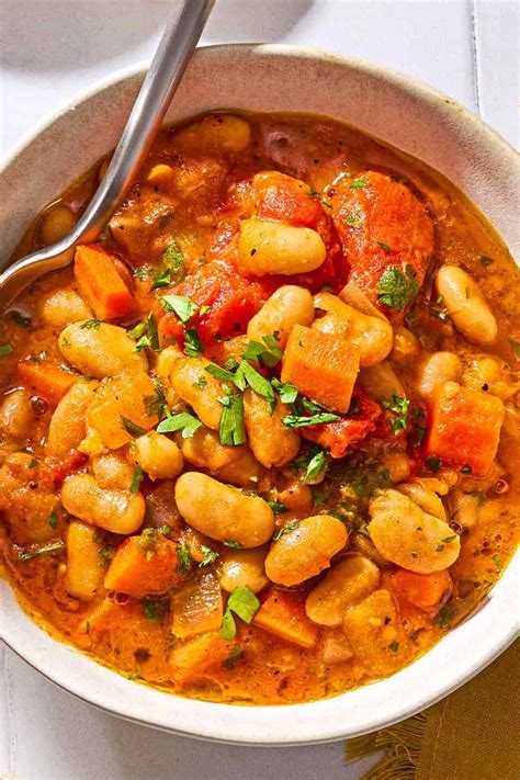 White Bean Stew Recipe | The Mediterranean Dish
