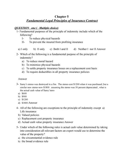 Image result for Insurance Law Case Study Questions