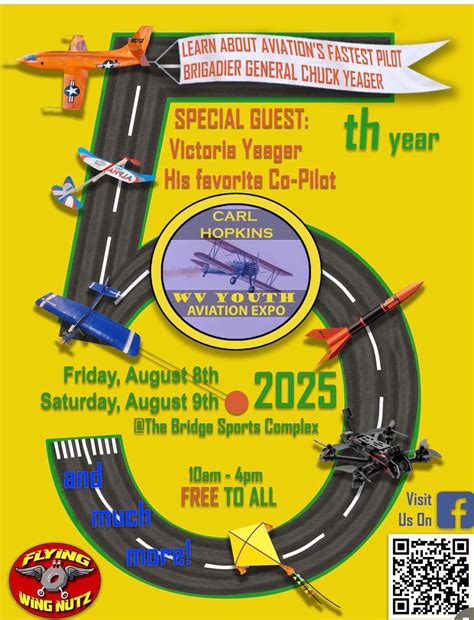 5th annual Carl Hopkins WV Youth Aviation Expo, The Bridge Sports ...
