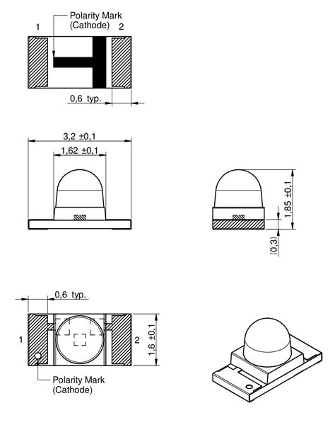 WL-SMRW SMT Mono-color Reverse mount Waterclear | Optoelectronic ...