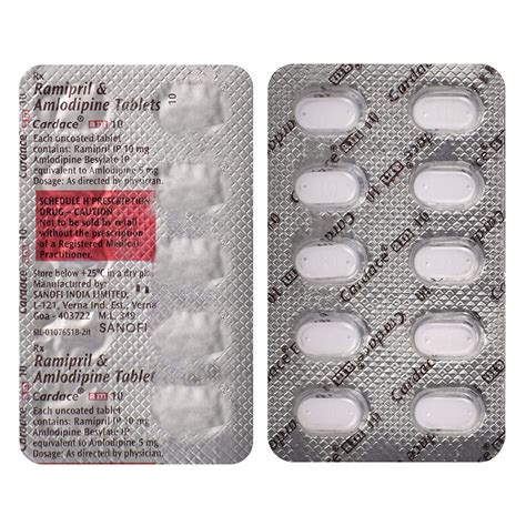 Cardace AM Tablet | Uses, Side Effects, Price | Apollo Pharmacy