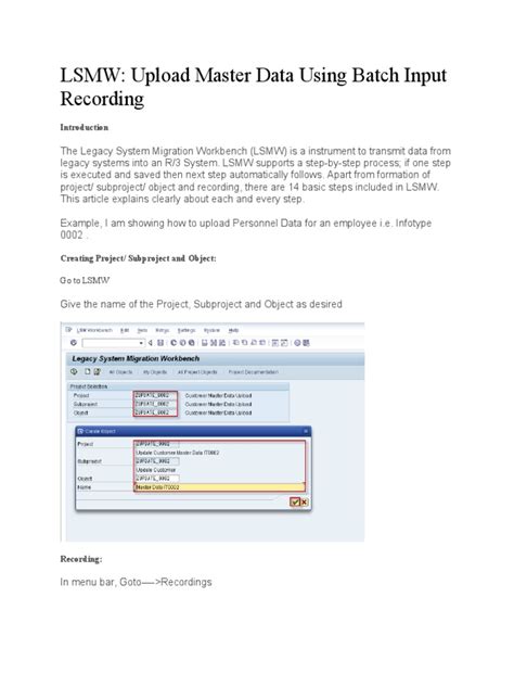 LSMW Step-by-Step Guide 的图像结果