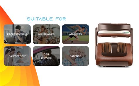 Robocura Foot Calf Knee Massager Cosset (Brown) : Amazon.in: Health ...